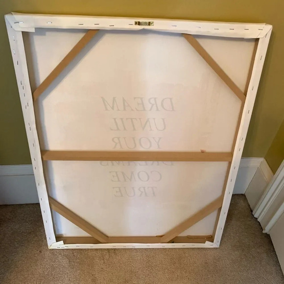 Dream Until Your Dreams‎ Come True Wooden Wall Plaque Art - Picture 3 of 6